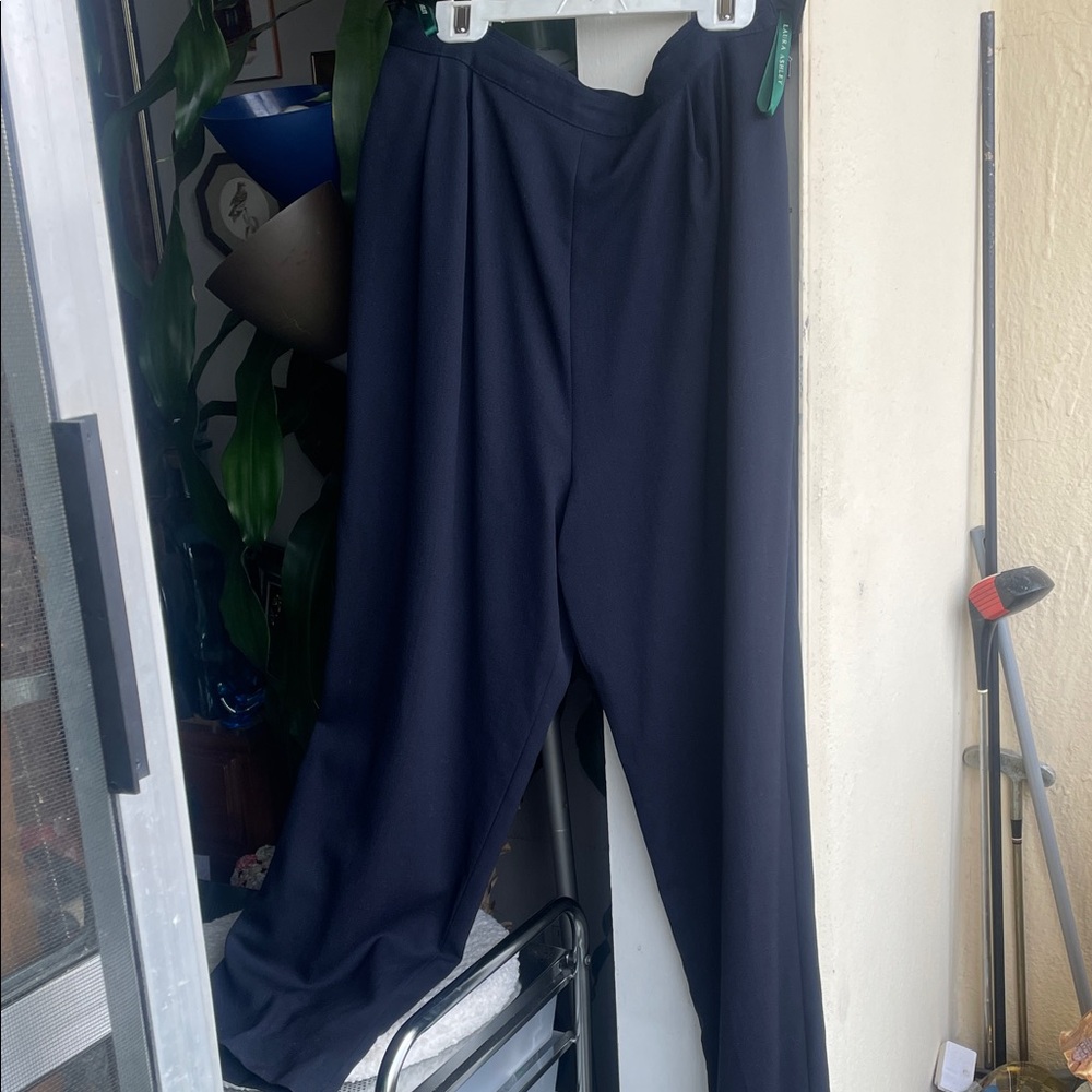Vintage Laura Ashley navy slacks size 10